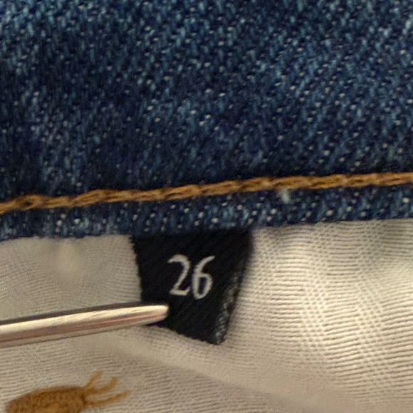 7 For All Mankind Jo Flare Cropped Jeans High Rise Luxe Vintage Kick Flare - Picture 14 of 14